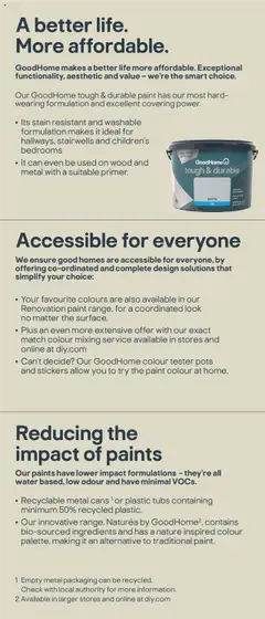 Preview of B&Q - Coloured paint guide valid from 25.06.2025 | Page: 12 | Products: Paint