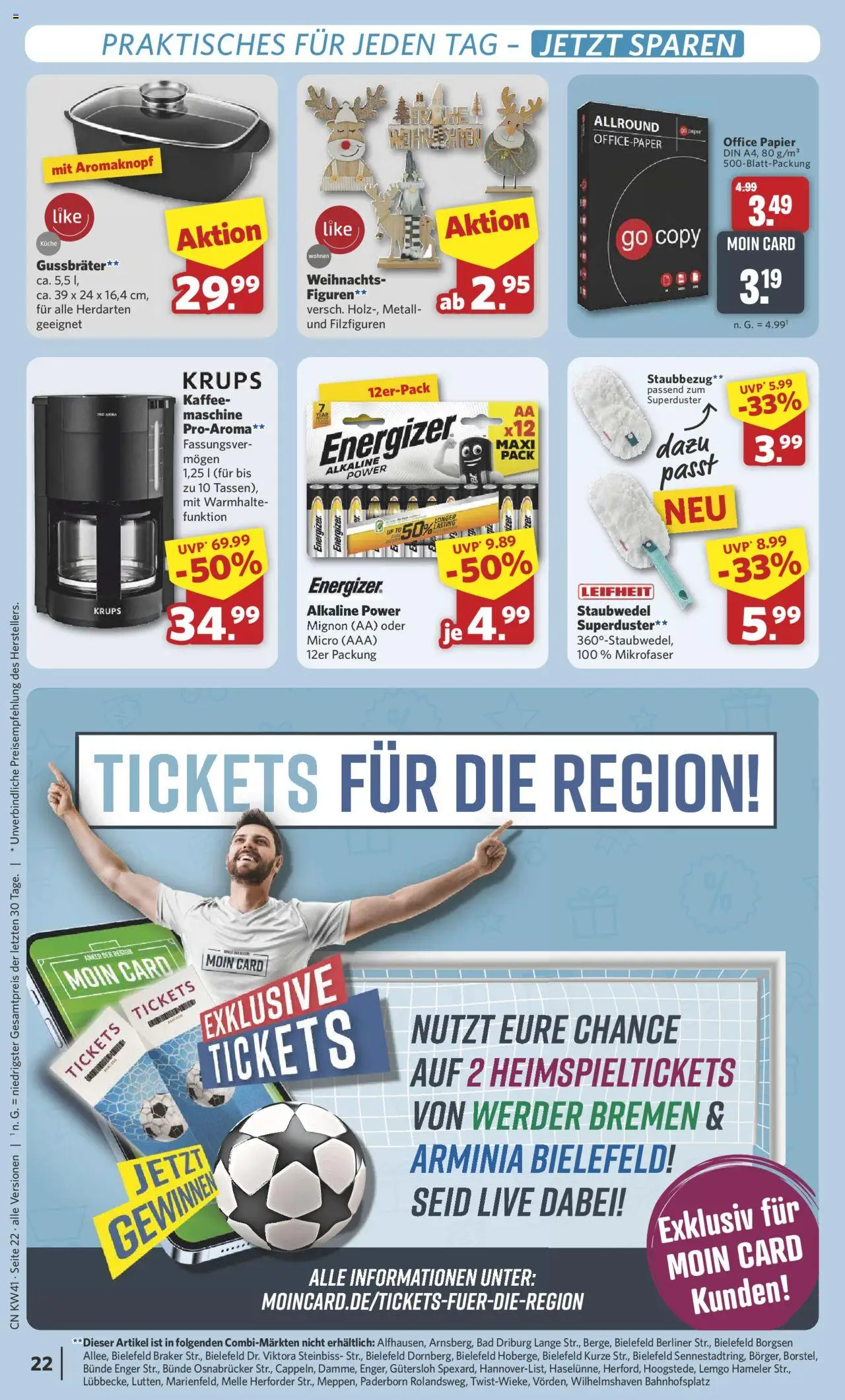 Combi Prospekt 	 – gültig ab 06.10.2025 | Seite: 28 | Produkte: Berliner, Krups, Kaffee, Bad