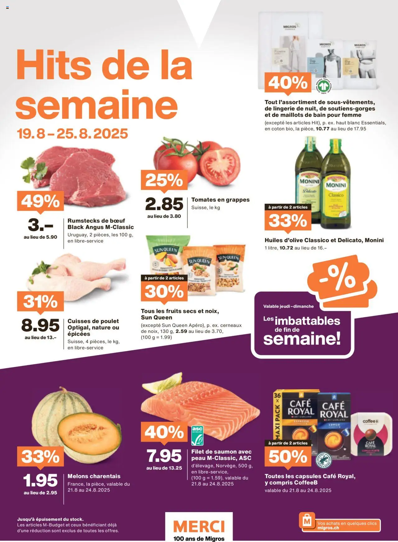 Migros - Magazin FR ab 18.08.2025 | Seite: 56 | Produkte: Pyjama