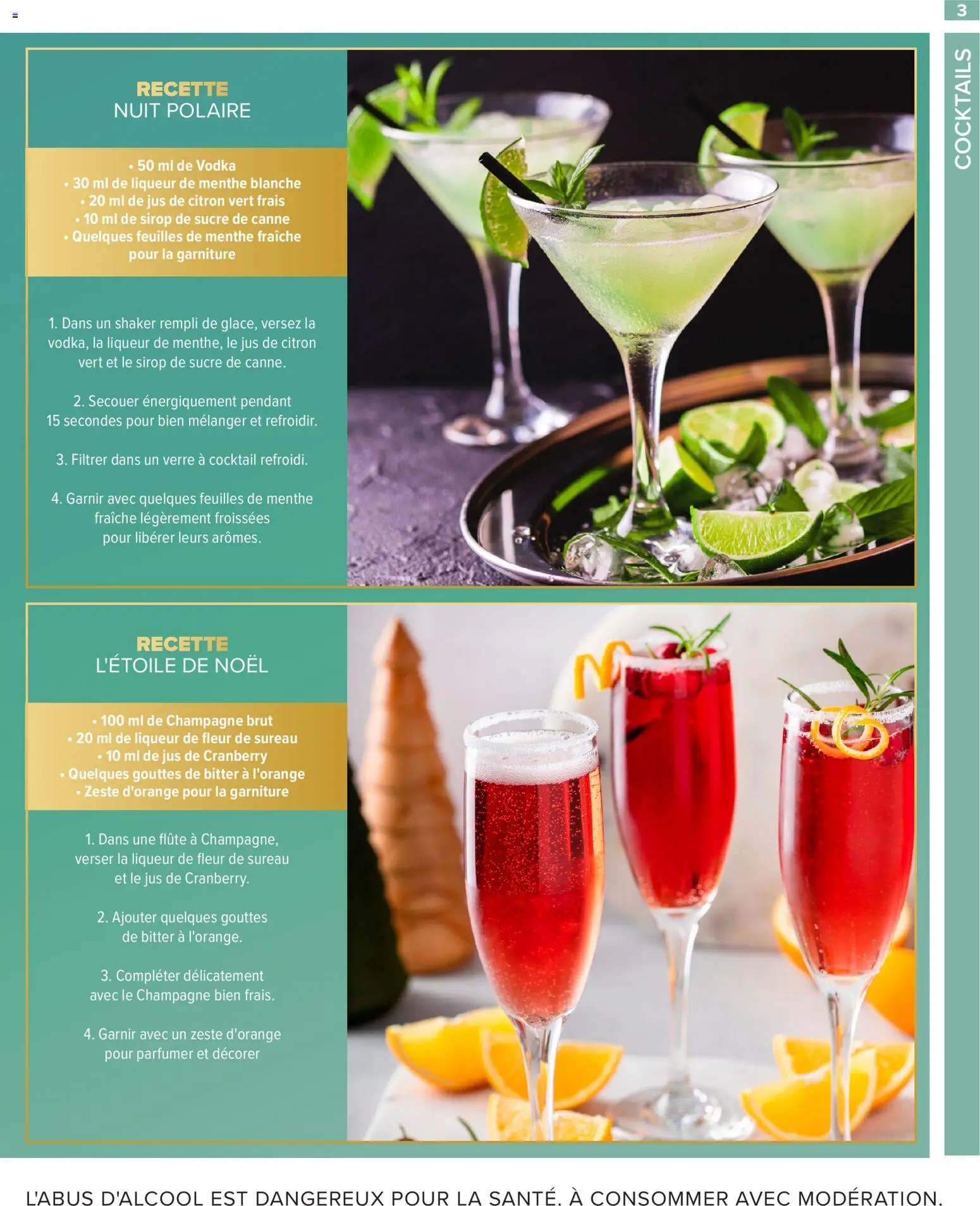 {H1} | Page: 5 | Produits: Citron, Liqueur de Menthe, Liqueur, Flûte