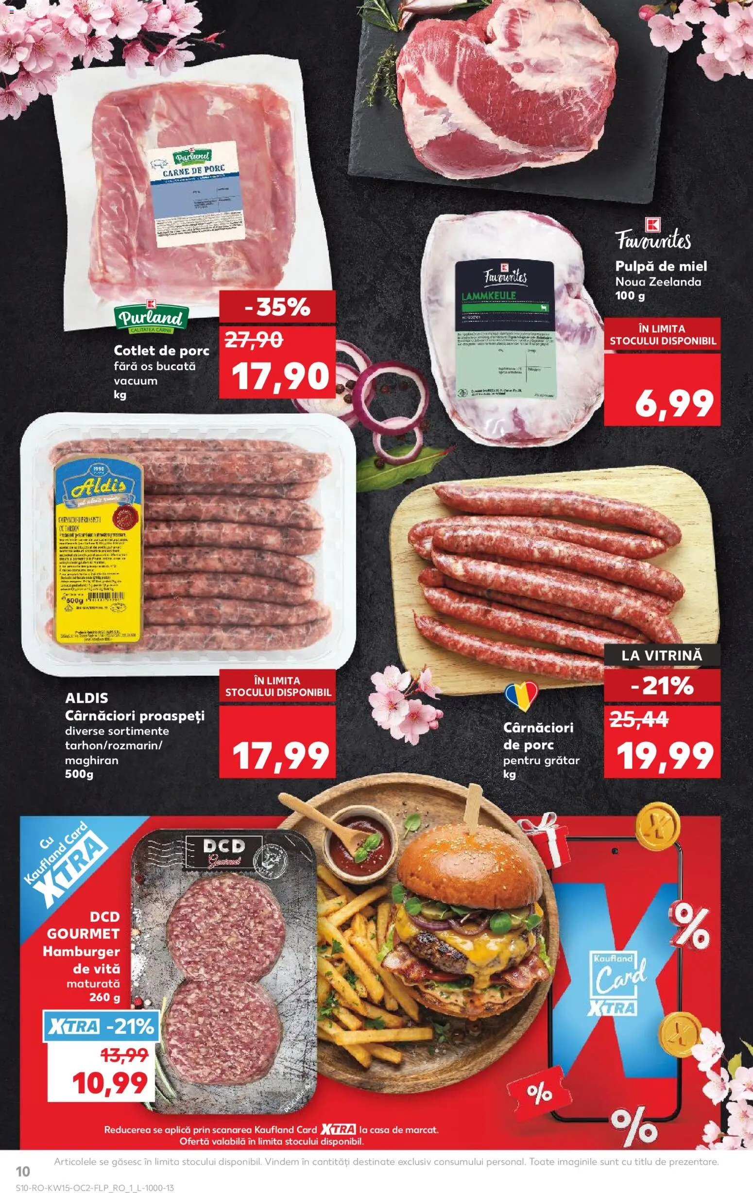 Noul catalog Kaufland – valabil de la 08.04.2026 | Pagină: 10 | Produse: Lait de coco, Grătar, Vitrină, Burger