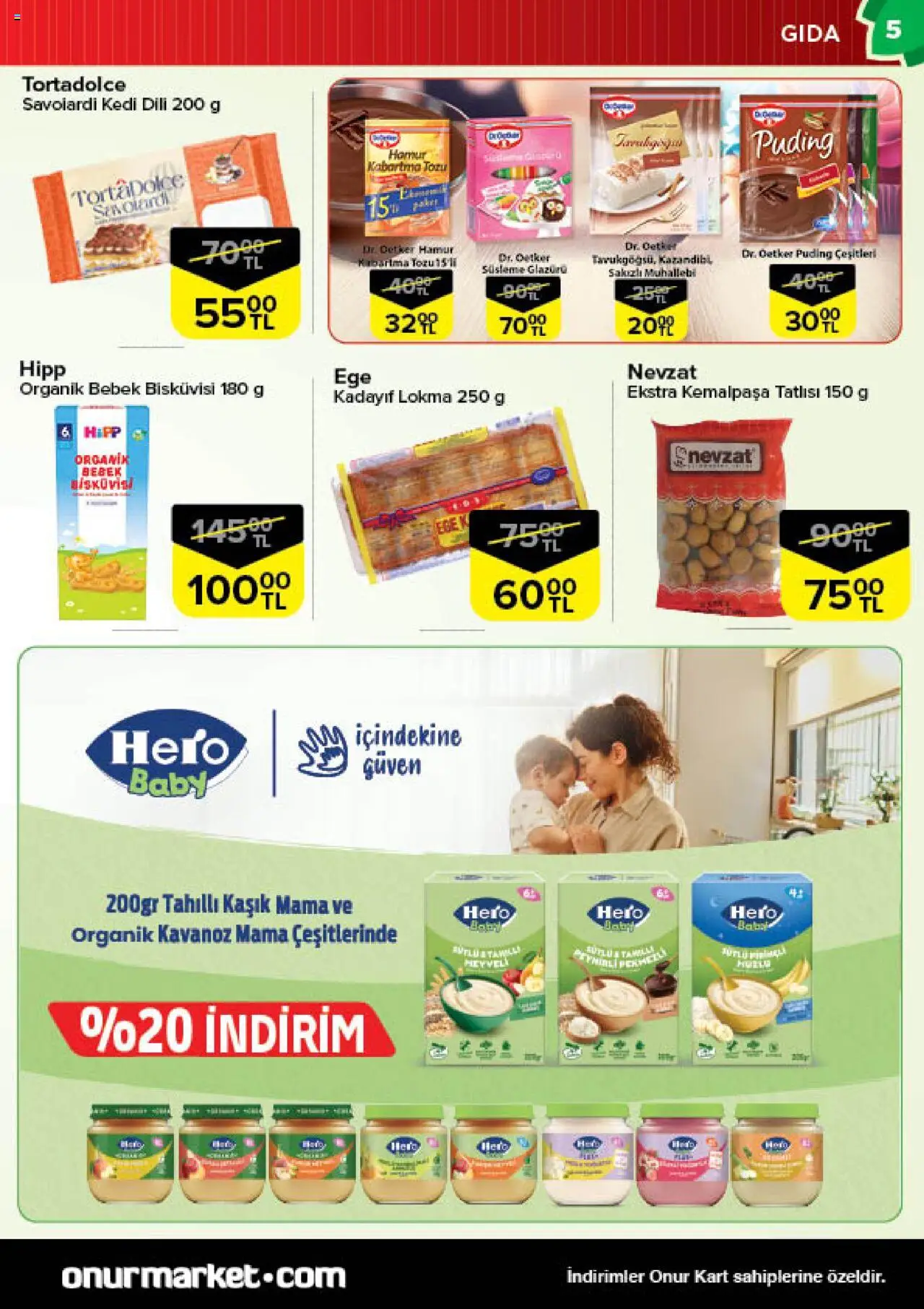 Onur Market Katalog - Bursa - 30.09.2025 tarihinden itibaren geçerlidir | Sayfa: 5