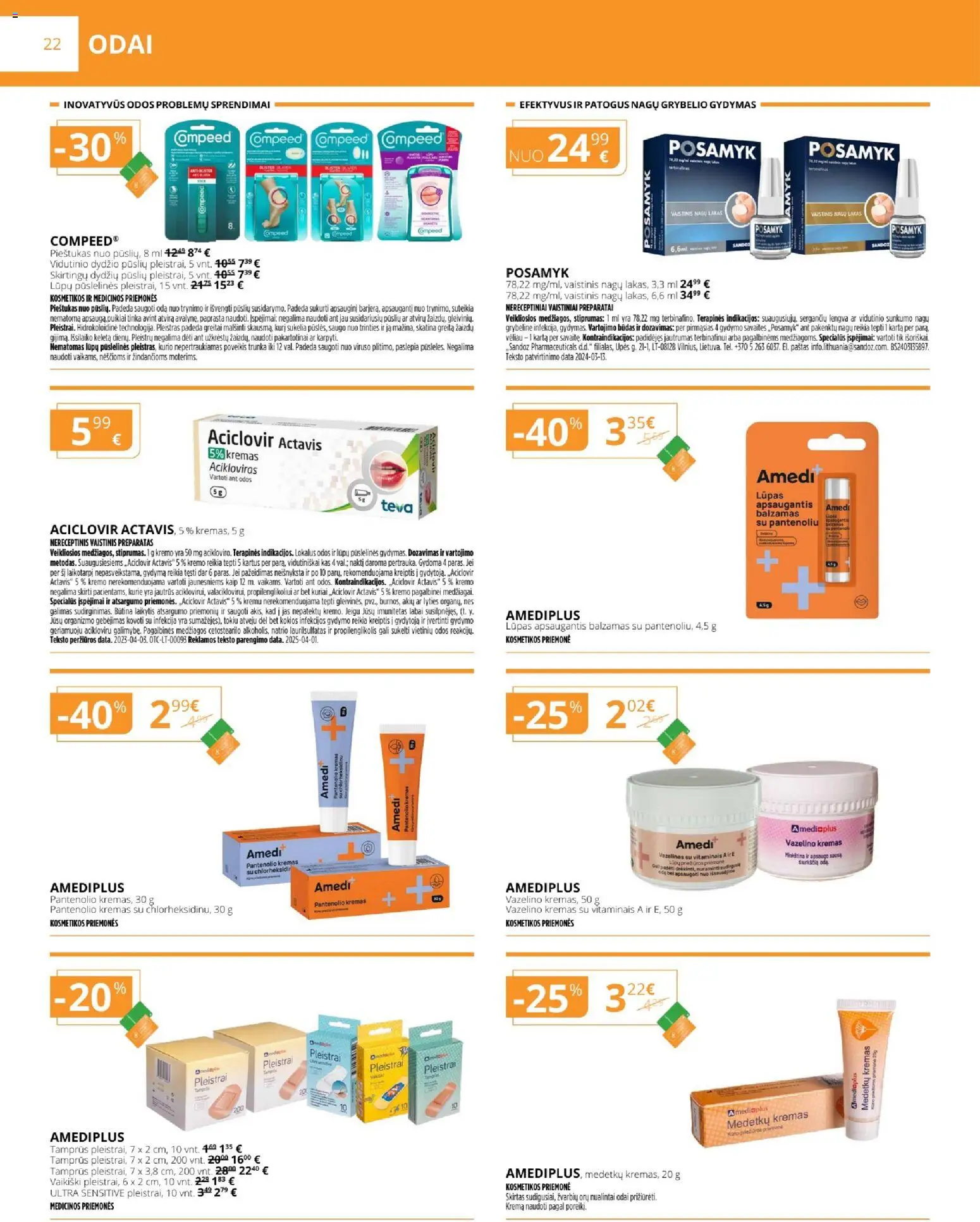 Gintarinė akcijos nuo 01.01.2026 | Puslapis: 22