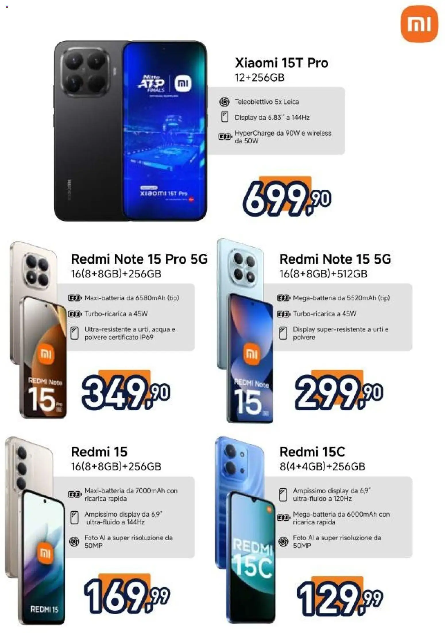 Volantino Unieuro del 20.03.2026 | Pagina: 18 | Prodotti: Xiaomi, Acqua