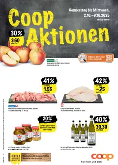 Coop Aktionen ab 02.10.2025 gültig
