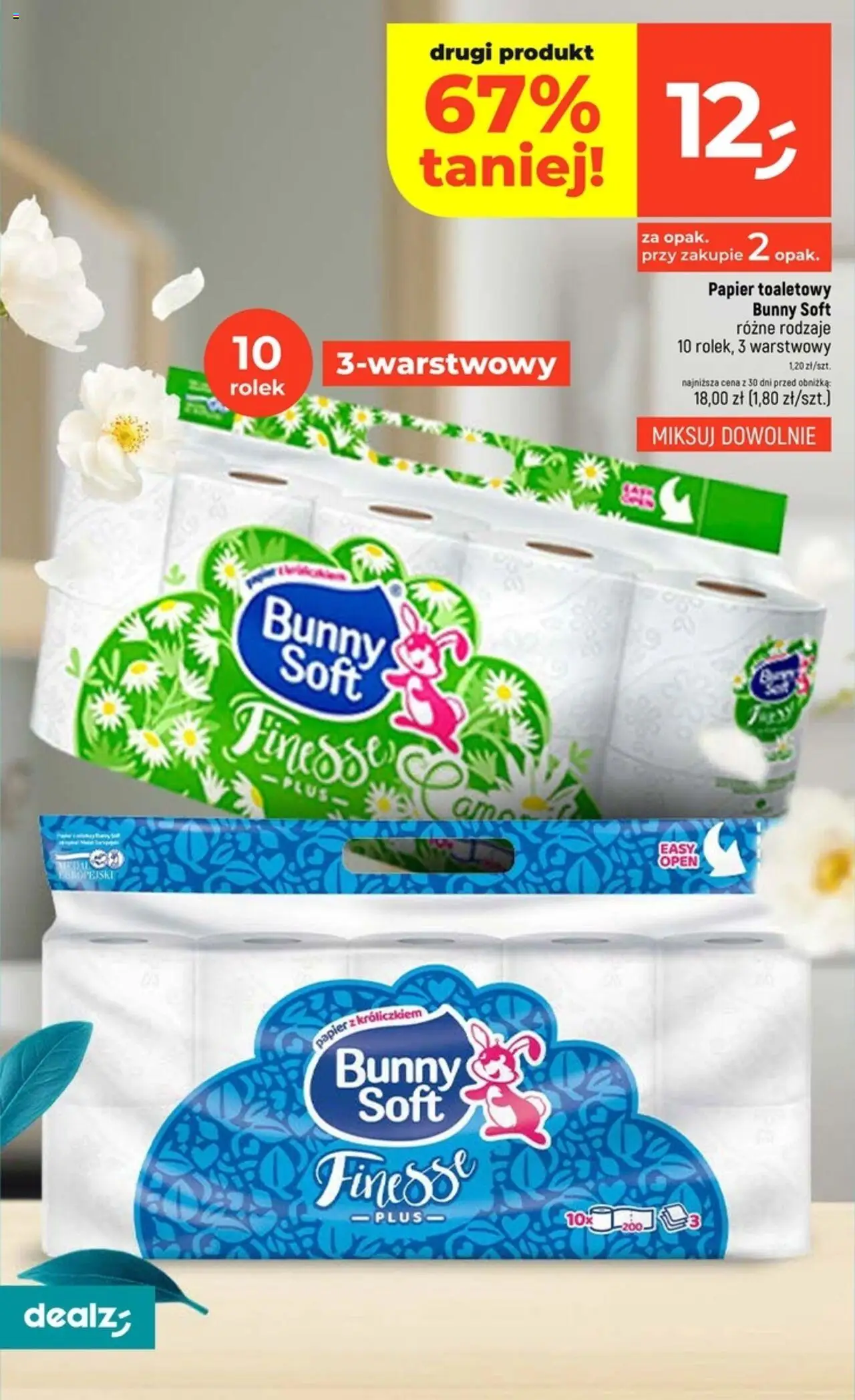 Dealz Gazetka od 09.10.2025 | Strona: 26 | Produkty: Papier toaletowy