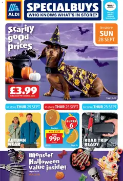 Preview of Aldi - Weekly offers UK Specialbuys valid from 26.09.2025
