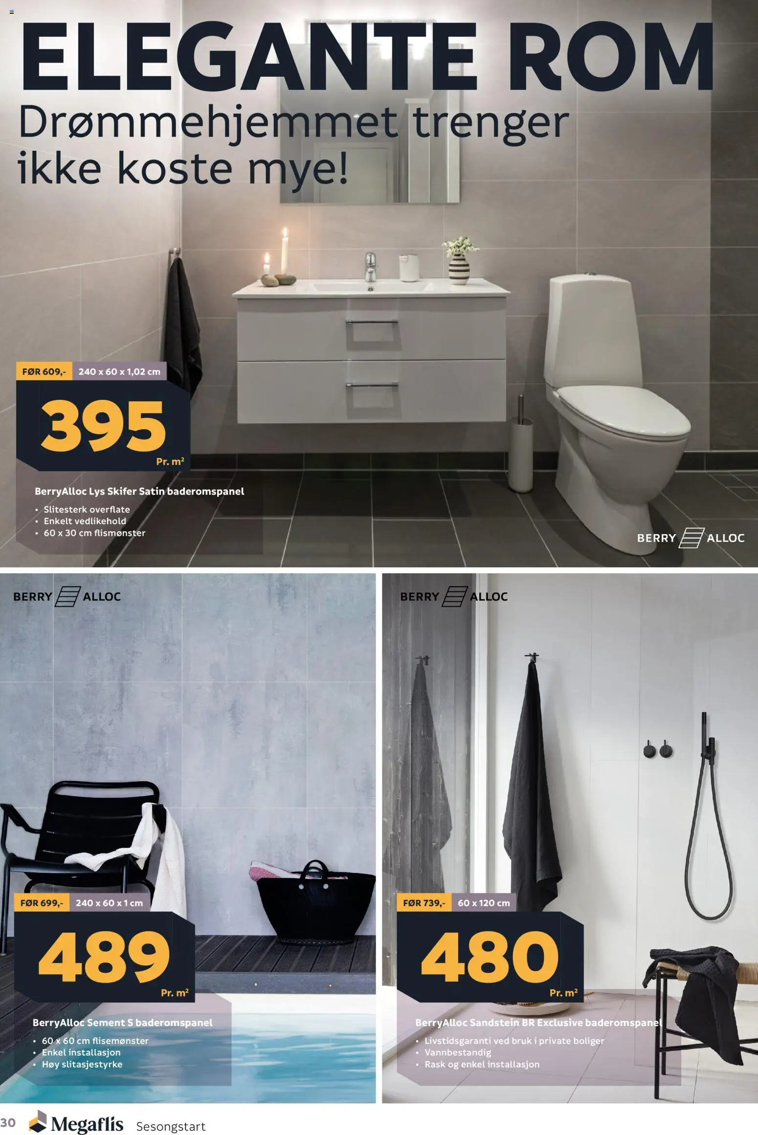 {H1} | Side: 30 | Produkter: Persienn, Lys