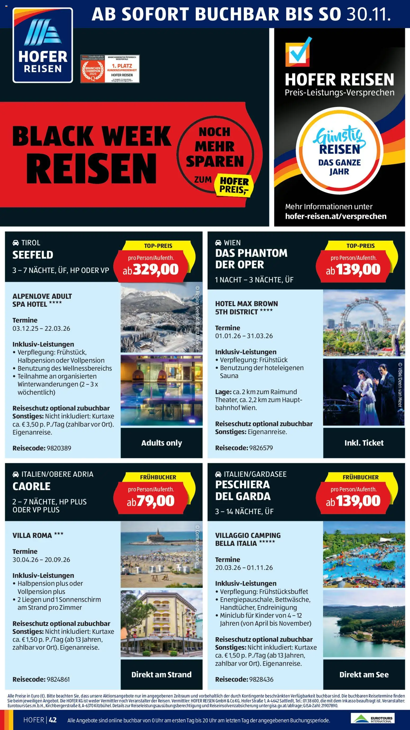 Hofer AT akciós ujság - amely érvényes a következő dátumtól: 28.11.2025 | Oldal: 58 | Termékek: Só