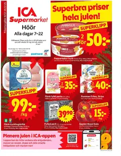 ICA Supermarket - Höör - Förhandsvisning av reklamblad från butik ICA Supermarket aktuell från 08.12.2025