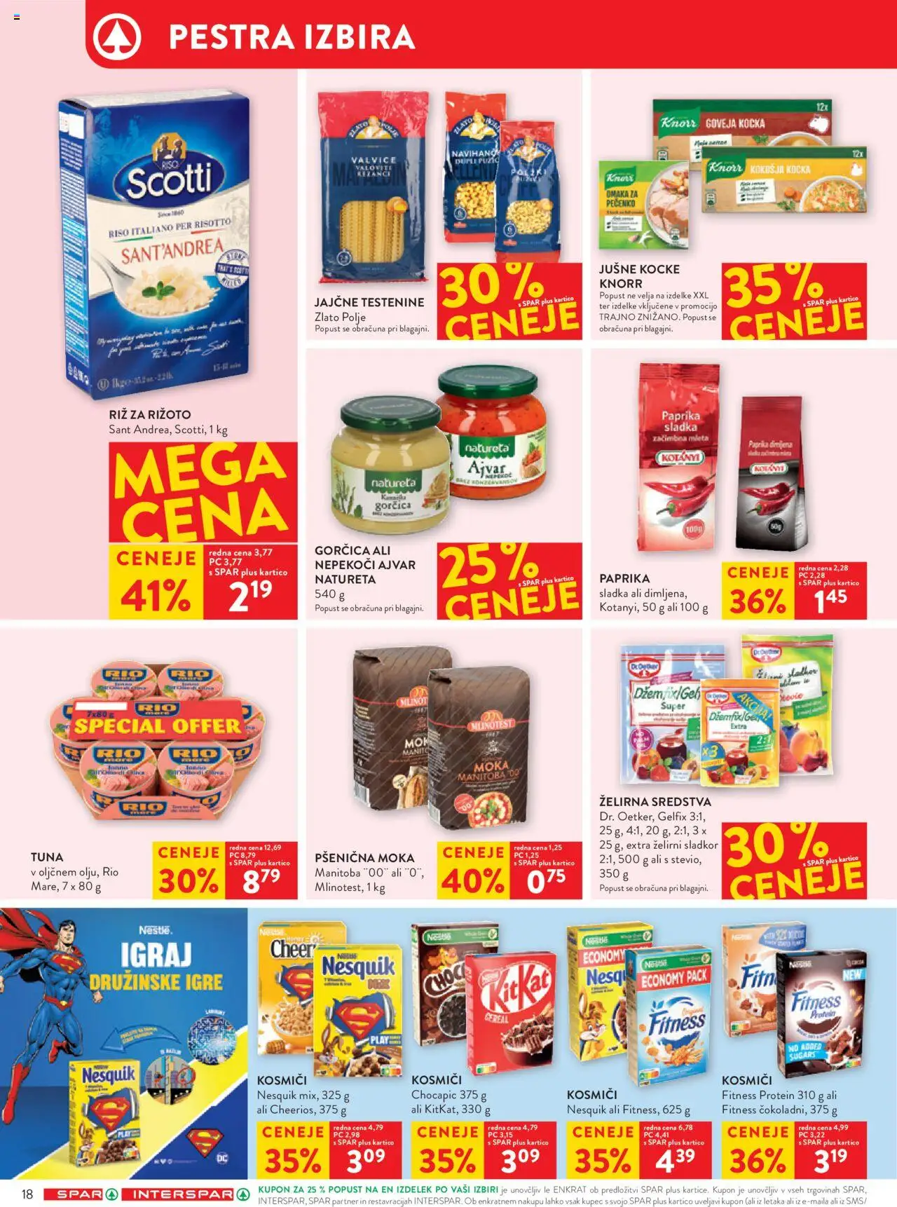 Spar katalog 35/25 │ velja od 27.08.2025 | Stran: 24 | Izdelki: Paprika, Ajvar, Riz, Kosmici