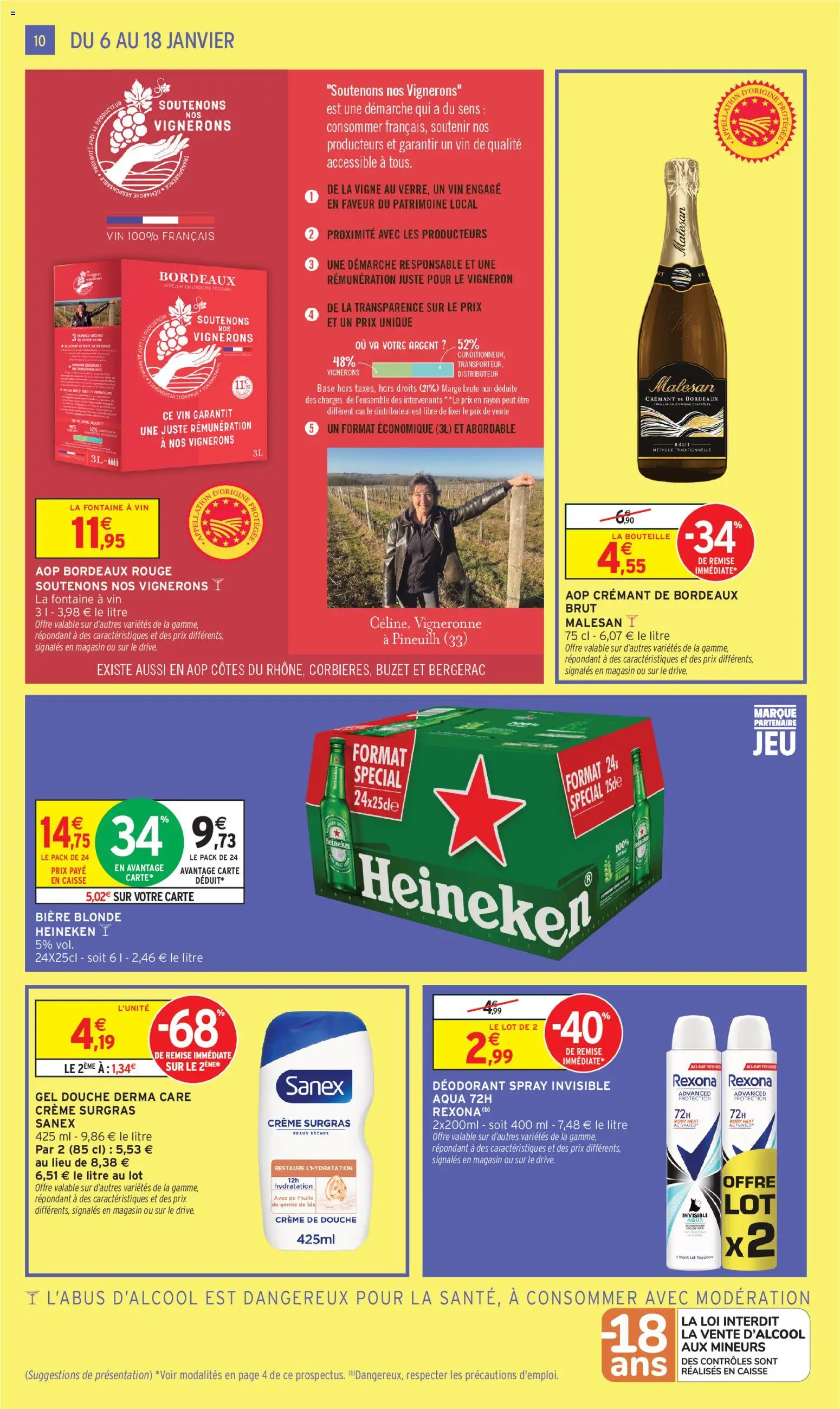 {H1} | Page: 10 | Produits: Base, Déodorant, Douche, Vin