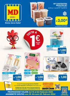 Anteprima del volantino MD Discount Bolzano catalogo valido a partire dal 10.02.2026