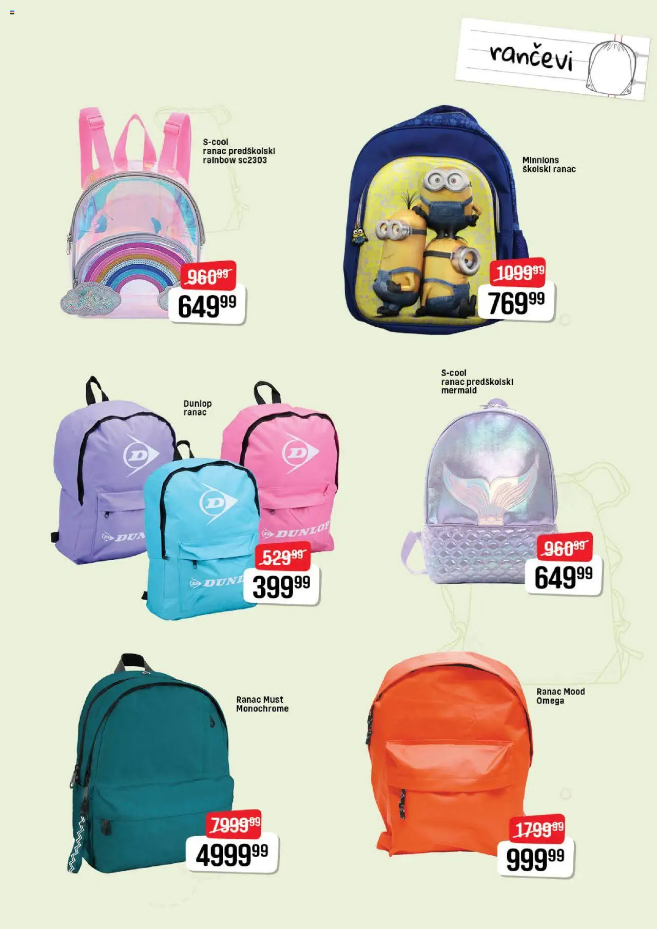 DIS katalog - važi od 13.08.2025 | Strana: 7 | Proizvode: Ranac