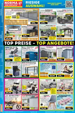 Norma Onlineshop ab 16.03.2026 gültig | Seite: 2 | Produkte: Sessel, Tisch, Stuhl, Topper