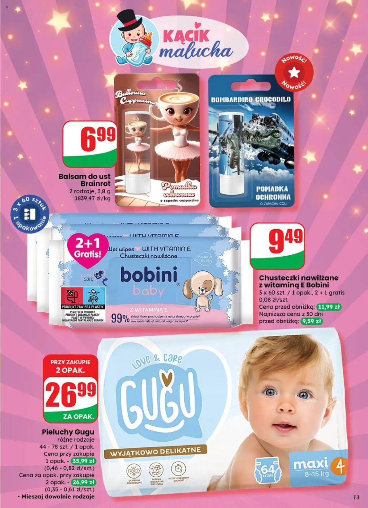 Dino Gazetka od 01.10.2025 | Strona: 13 | Produkty: Cappuccino, Pomadka