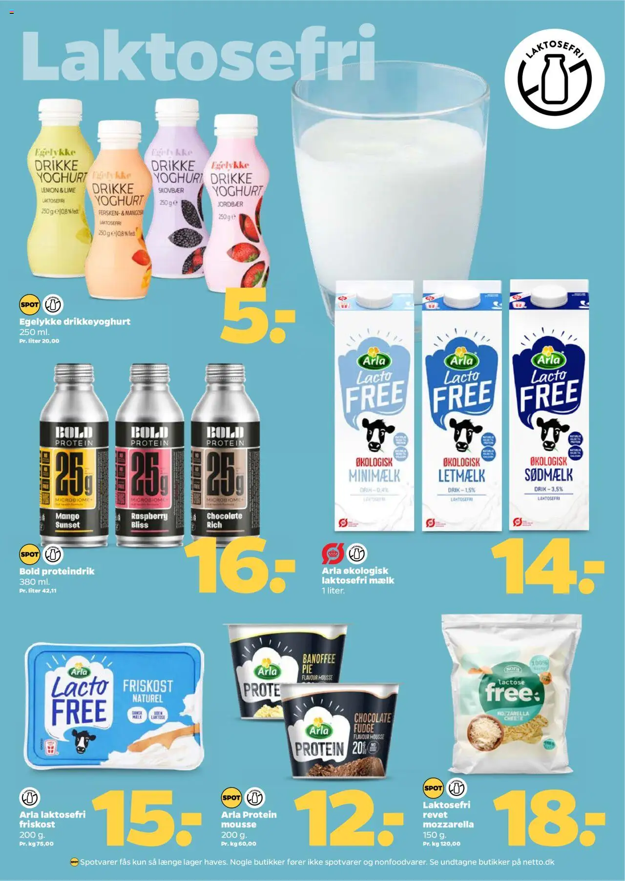 Netto tilbudsavis – gyldig fra 04.10.2025 | Side: 15 | Produkter: Yoghurt, Vestido de festa, Lime, Mozzarella