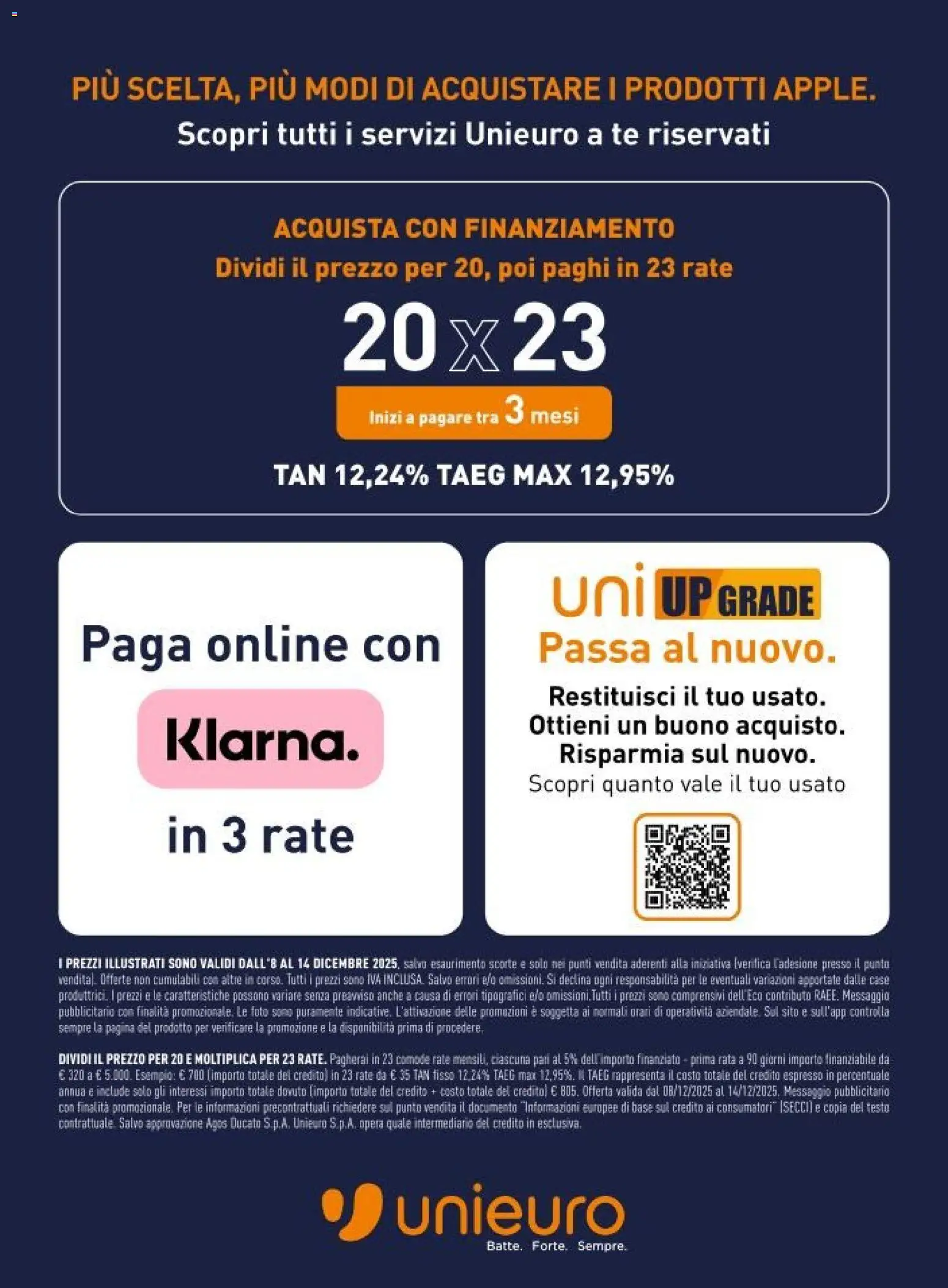 Volantino Unieuro del 08.12.2025 | Pagina: 16 | Prodotti: Tè