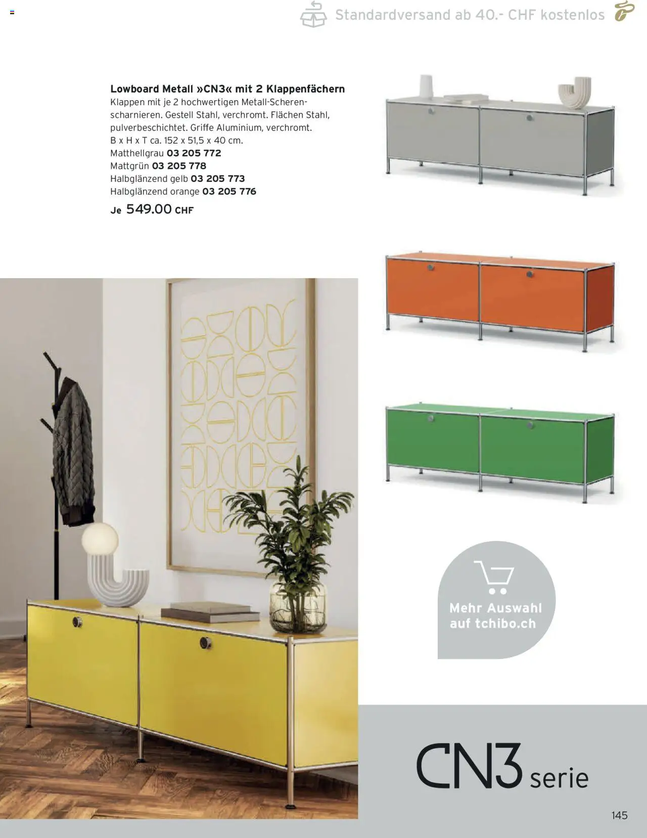 Tchibo Aktionen Herbst – gültig ab 24.09.2025 | Seite: 145 | Produkte: Lowboard