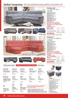Náhled letáku ORFA nábytek katalog 2025-2026 od 01.10.2025 | Strana: 30 | Produkty: Taburet, Pohovka, Křeslo, Barvy