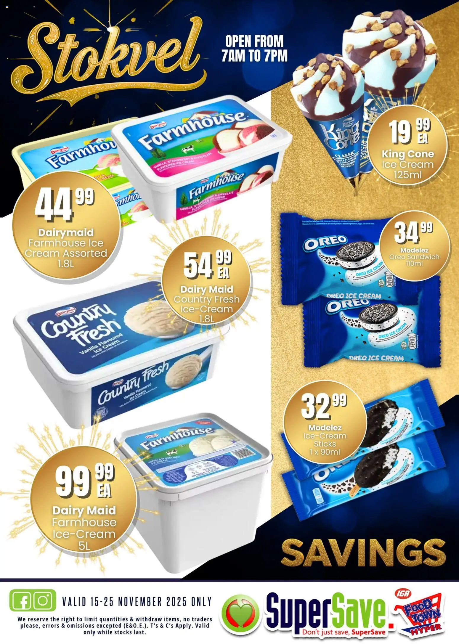 New Super Save catalogue – valid from 15.11.2025 | Page: 18 | Products: Cream, Ice cream