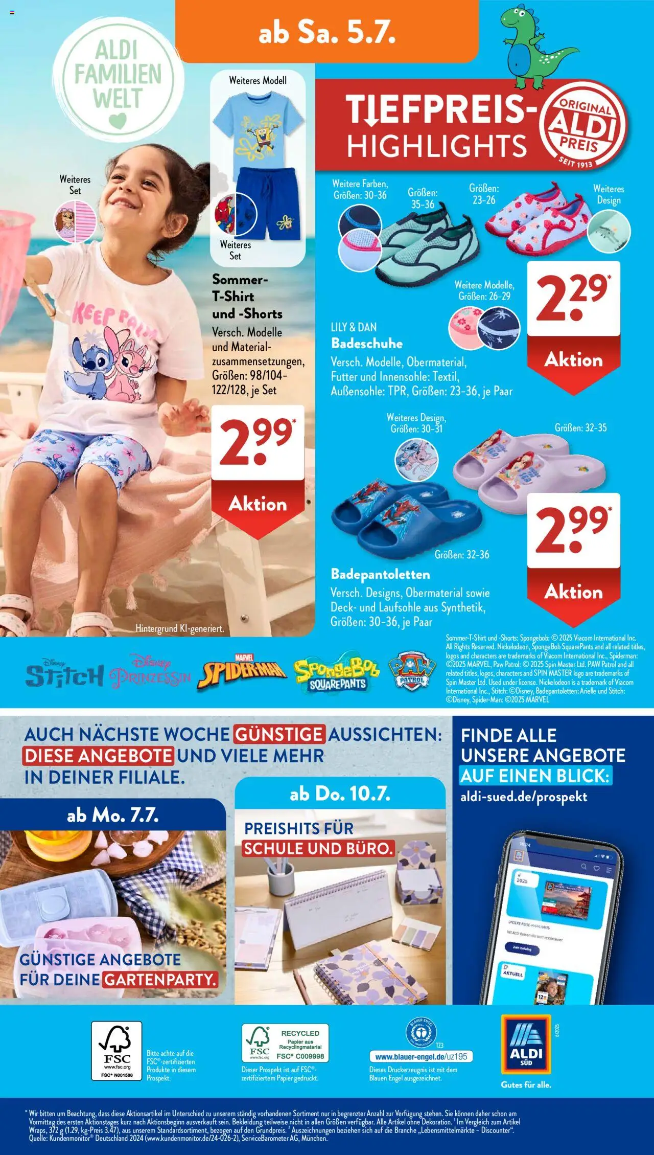 Aldi Süd Prospekt 	 - gültig ab dem 30.06.2025 | Seite: 30