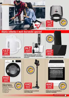 Katalog Smit Commerce - Pregled kataloga iz trgovine Smit Commerce, vrijedi od 15.03.2026 | Stranica: 9 | Proizvodi: Usisavač, Kuhalo za vodu, Mikser, Perilica rublja