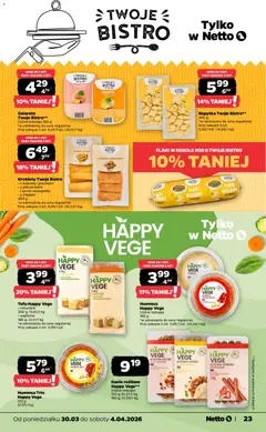 Pogląd oferty "Netto gazetka od poniedziałku spożywcza" - ważna od 30.03.2026 | Strona: 23