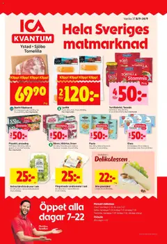 ICA Kvantum - Sjöbo - Förhandsvisning av reklamblad från butik ICA Kvantum aktuell från 08.09.2025