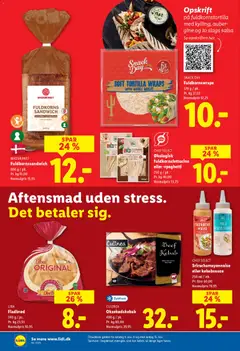 Lidl - Black Friday gyldig fra 09.11.2025 | Side: 8 | Produkter: Spaghetti, Kebab, Salsa, Søm