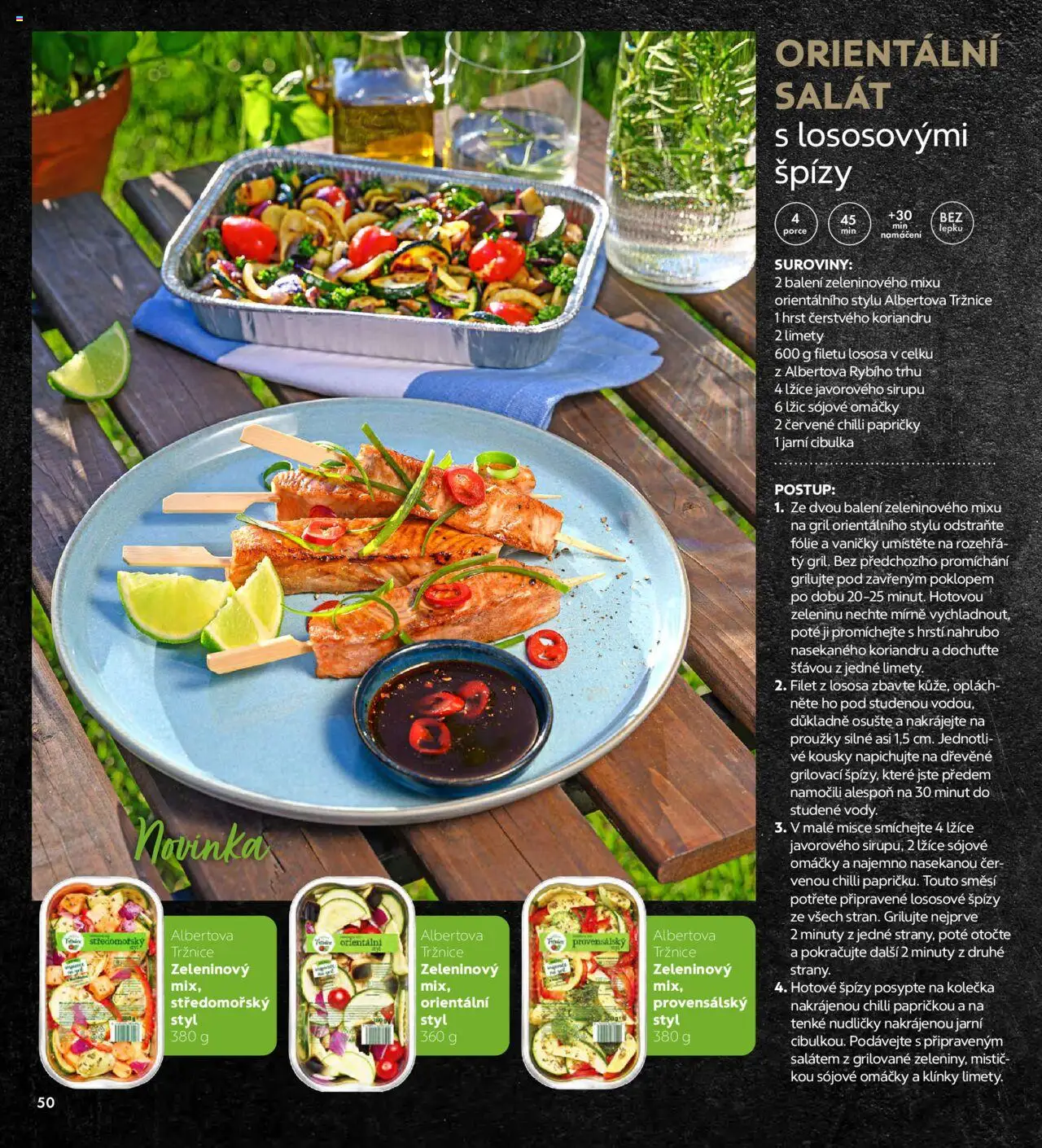 Albert magazín od 01.07.2025 | Strana: 50 | Produkty: Lžíce, Fólie, Filet z lososa, Filet