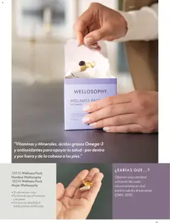 Vista previa Oriflame - Guía Wellosophy válido desde el 01.11.2023 | Página: 21 | Productos: Πισίνα, Caja