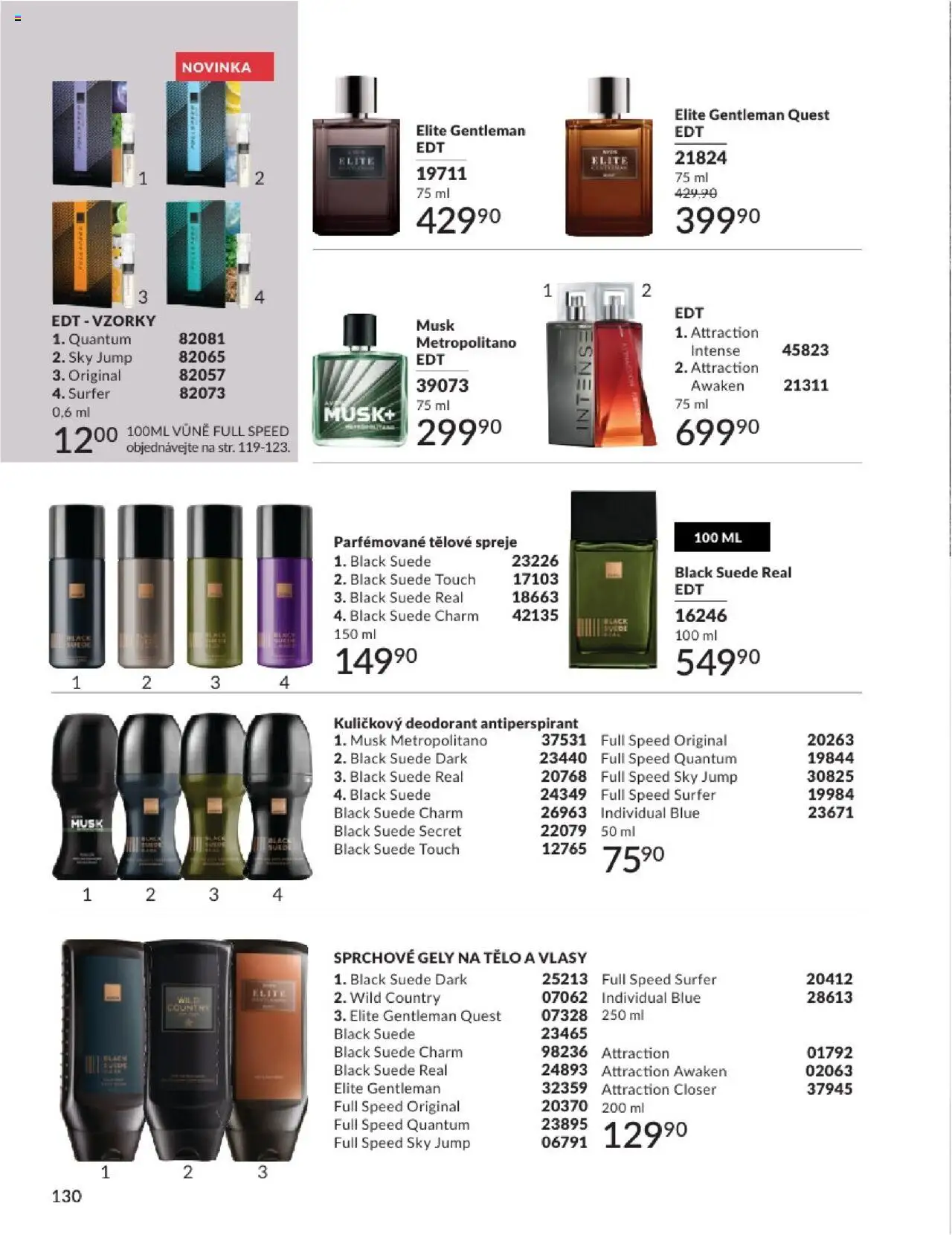 Avon katalog 6/2025 od 01.06.2025 | Strana: 130 | Produkty: Deodorant, Antiperspirant, Body