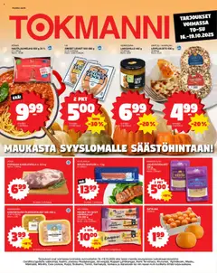 Tokmanni-mainoslehti voimassa 16.10.2025 alkaen