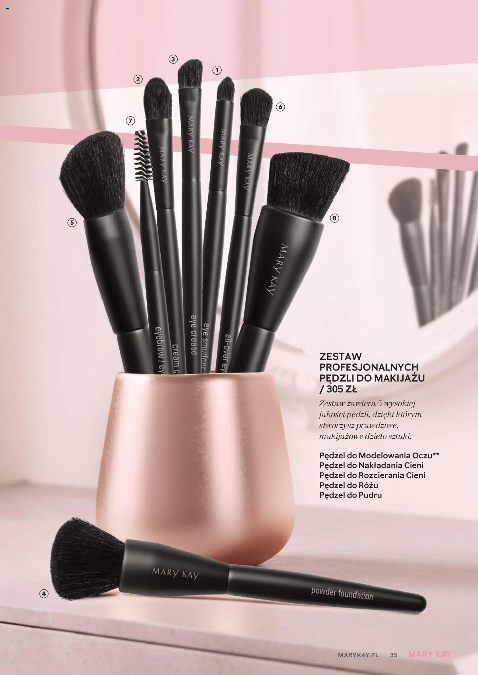 Mary Kay Katalog od 16.01.2026 | Strona: 35 | Produkty: Pędzel