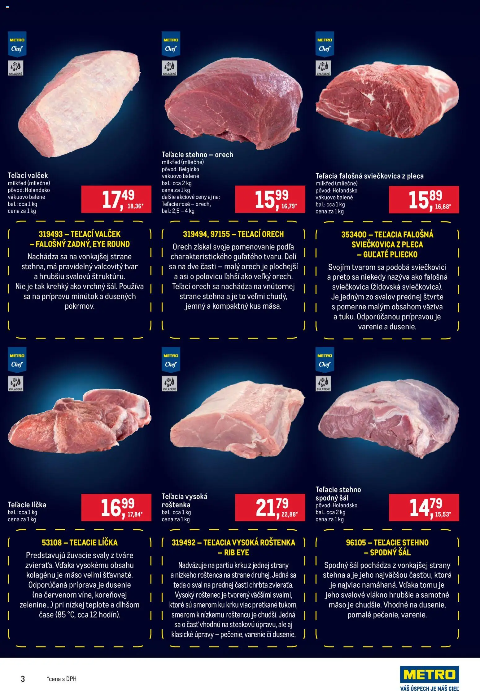 Nové Metro akcie – leták je platný od 25.02.2026 | Strana: 3 | Produkty: Šál