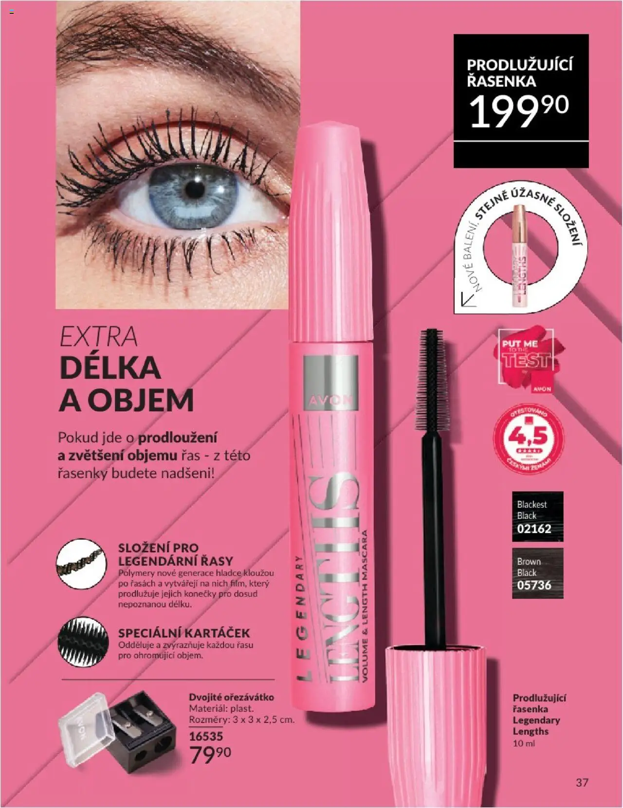 Avon katalog 8/2025 od 31.07.2025 | Strana: 37 | Produkty: Test, Ořezávátko, Řasenka