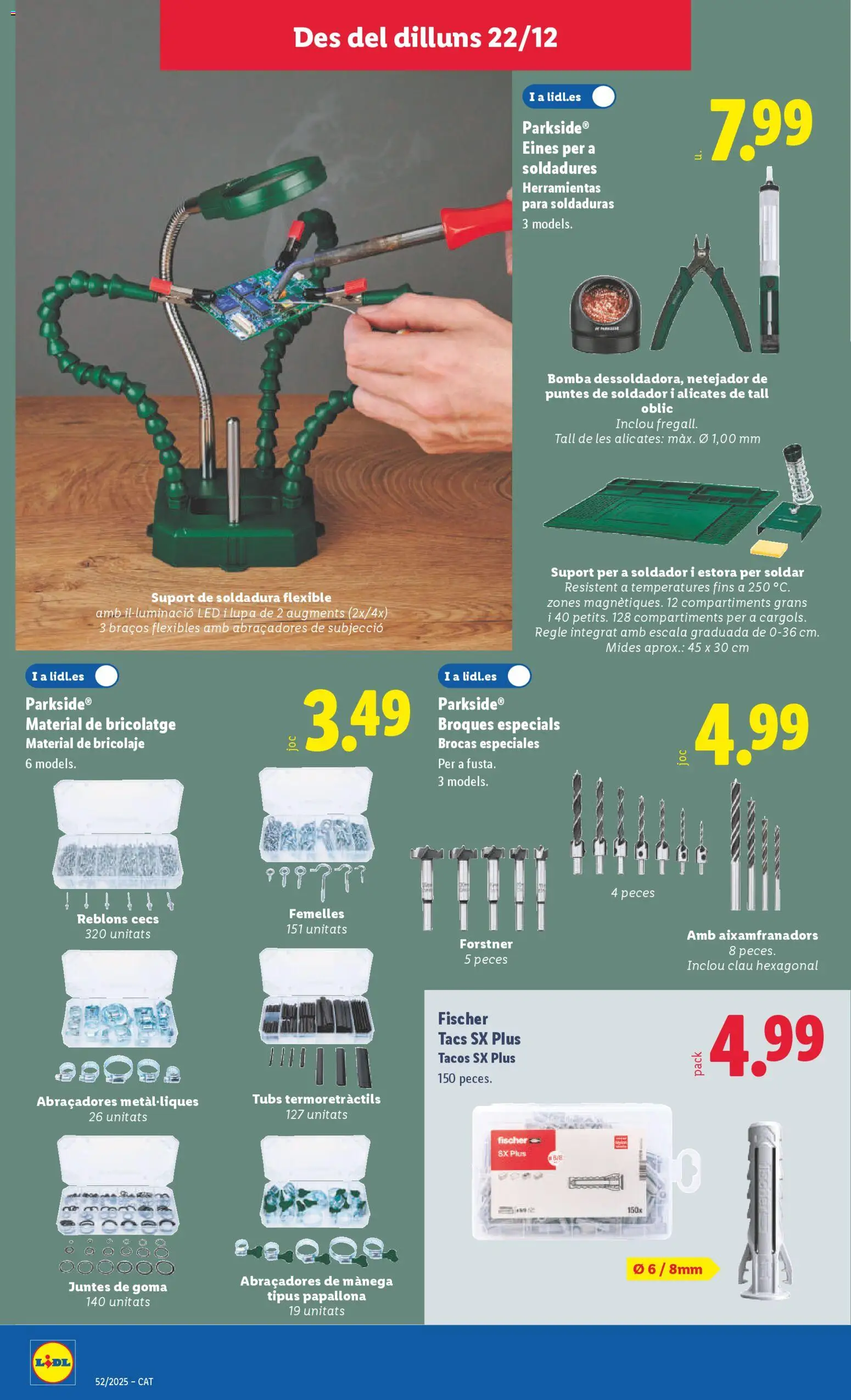 Lidl folleto de bazar │ válido desde el 22.12.2025 | Página: 12 | Productos: Tacos