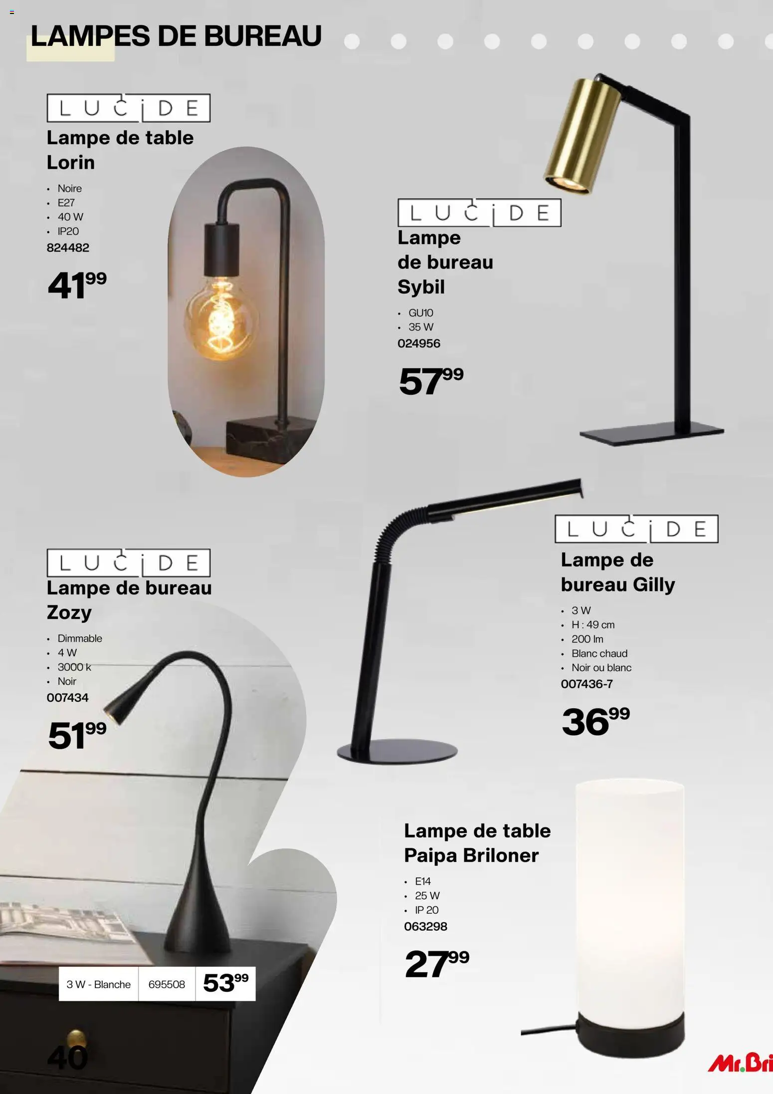 {H1} | Pagina: 40 | Producten: Bureau