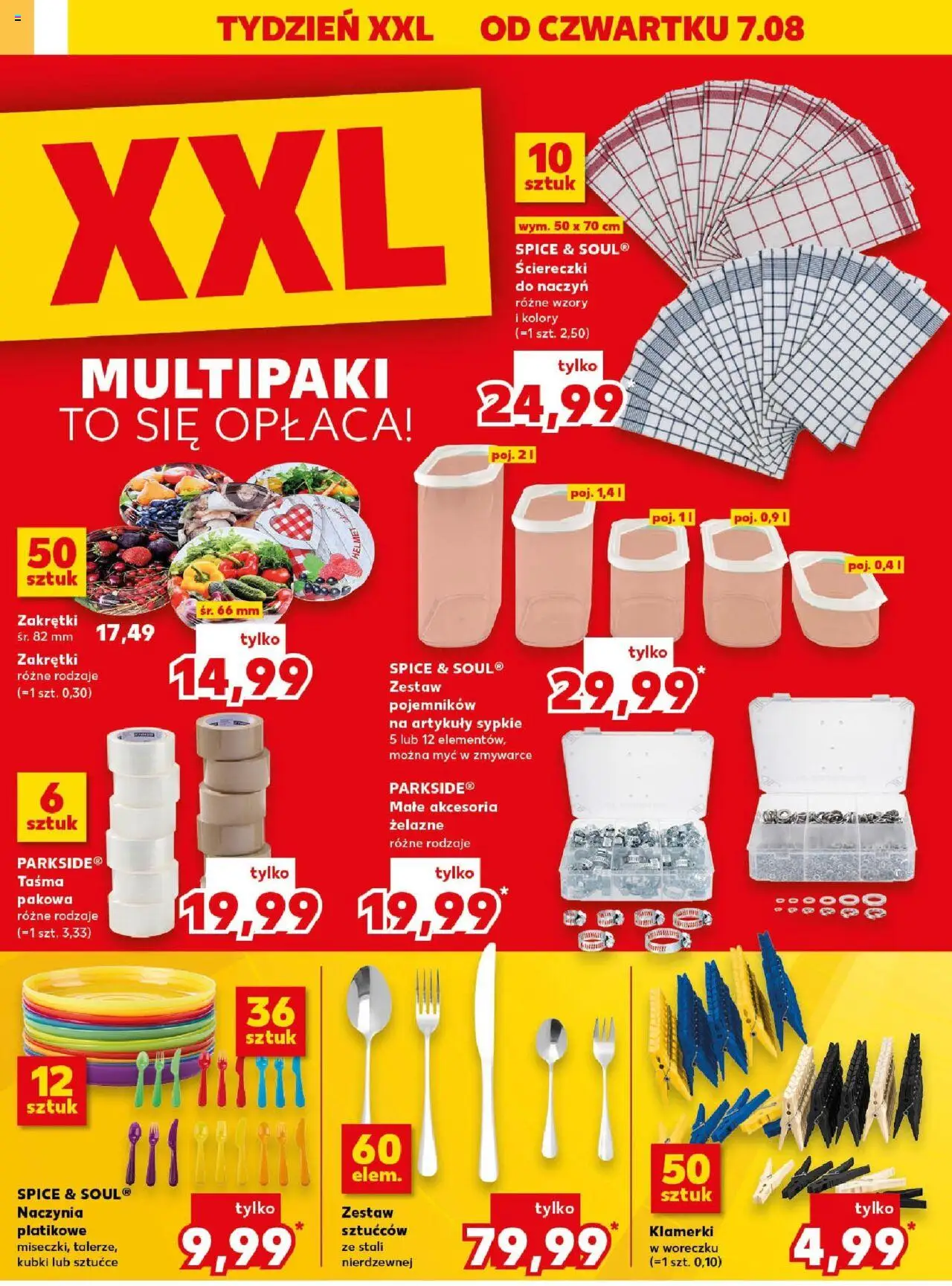 Kaufland gazetka - Super Sobota od 09.08.2025 | Strona: 20 | Produkty: Sztućce