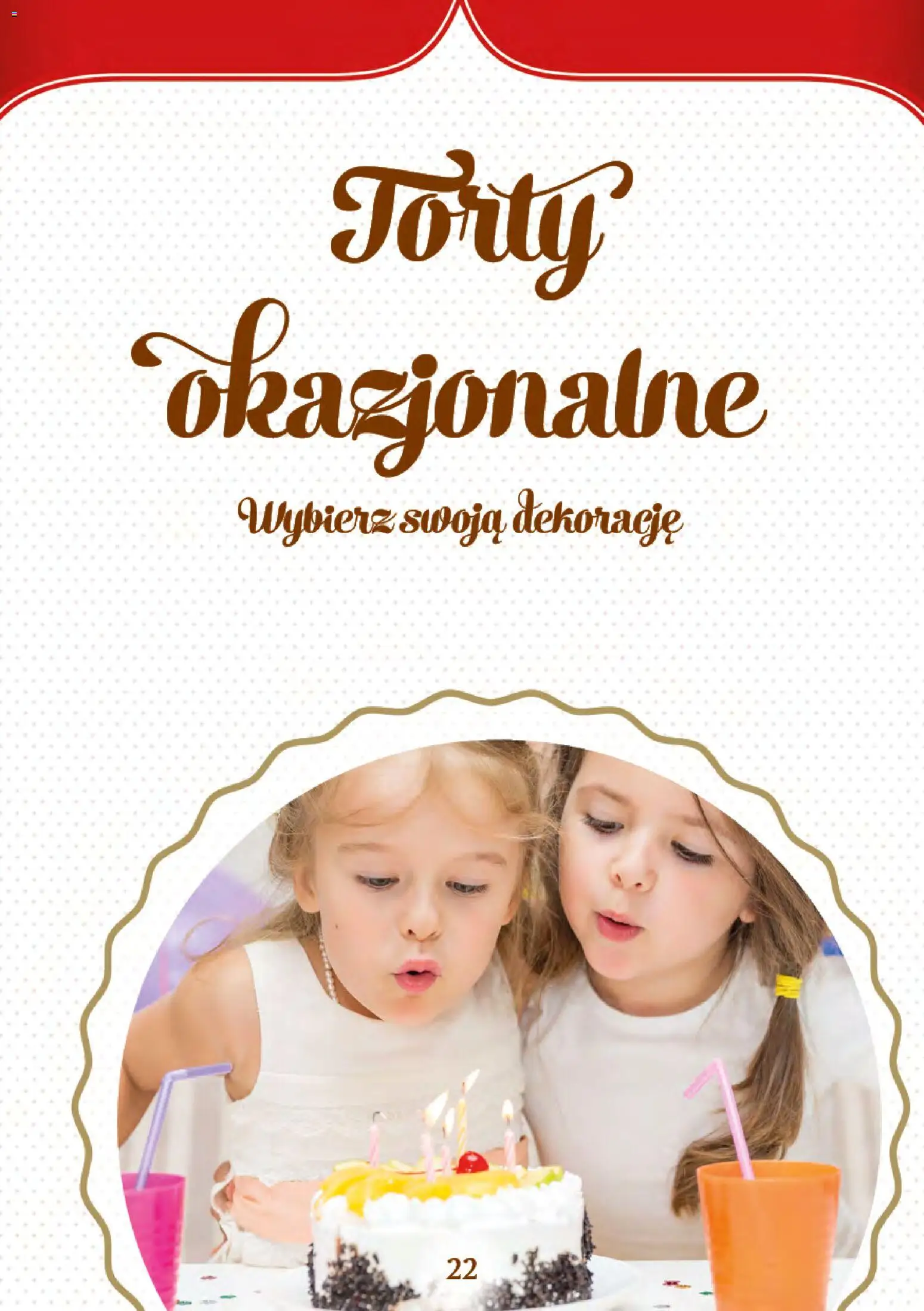 Topaz gazetka - Torty od 27.04.2026 | Strona: 22