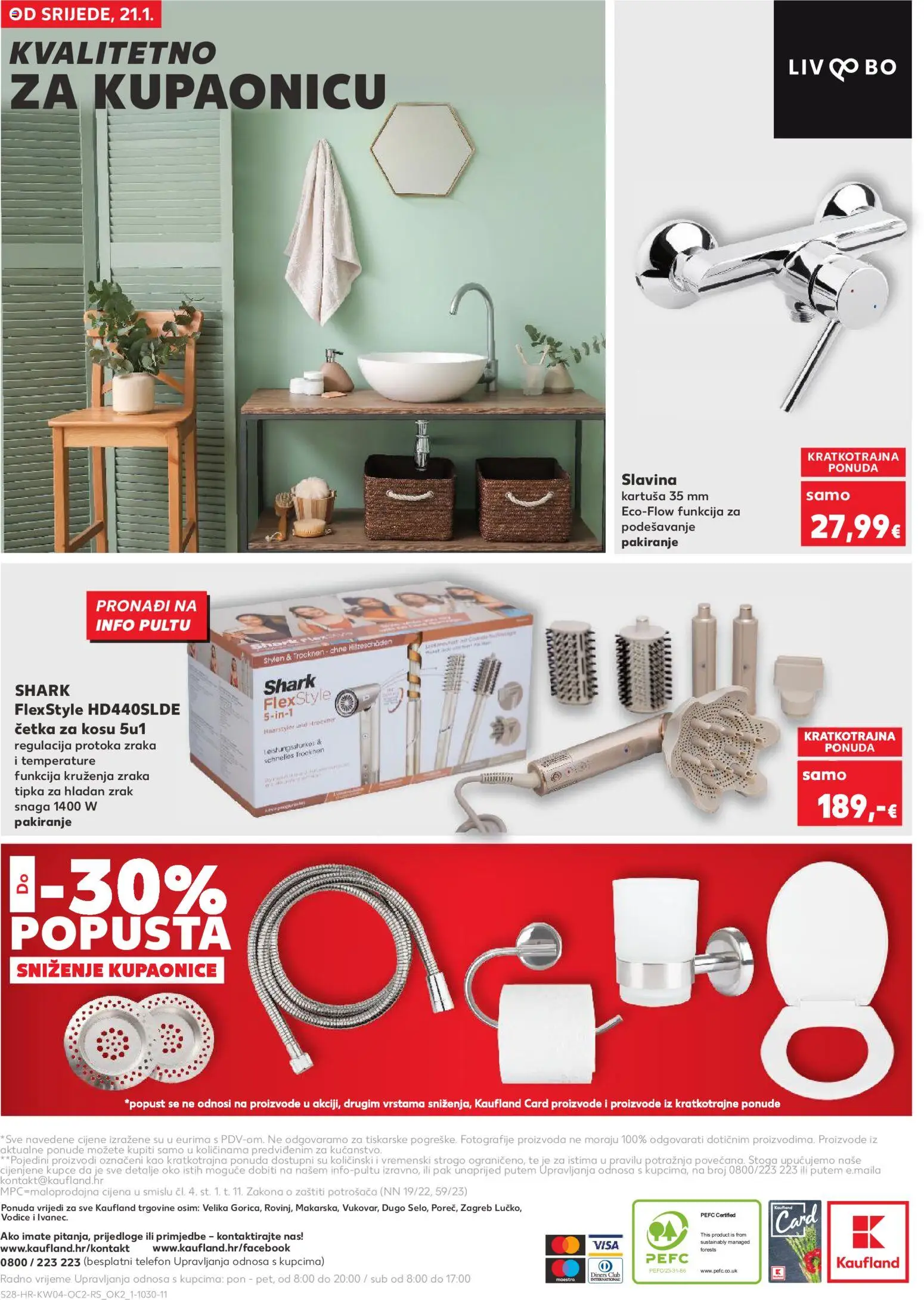 Kaufland katalog | vrijedi od 21.01.2026 | Stranica: 28 | Proizvodi: Četka, Telefon, Četka za kosu
