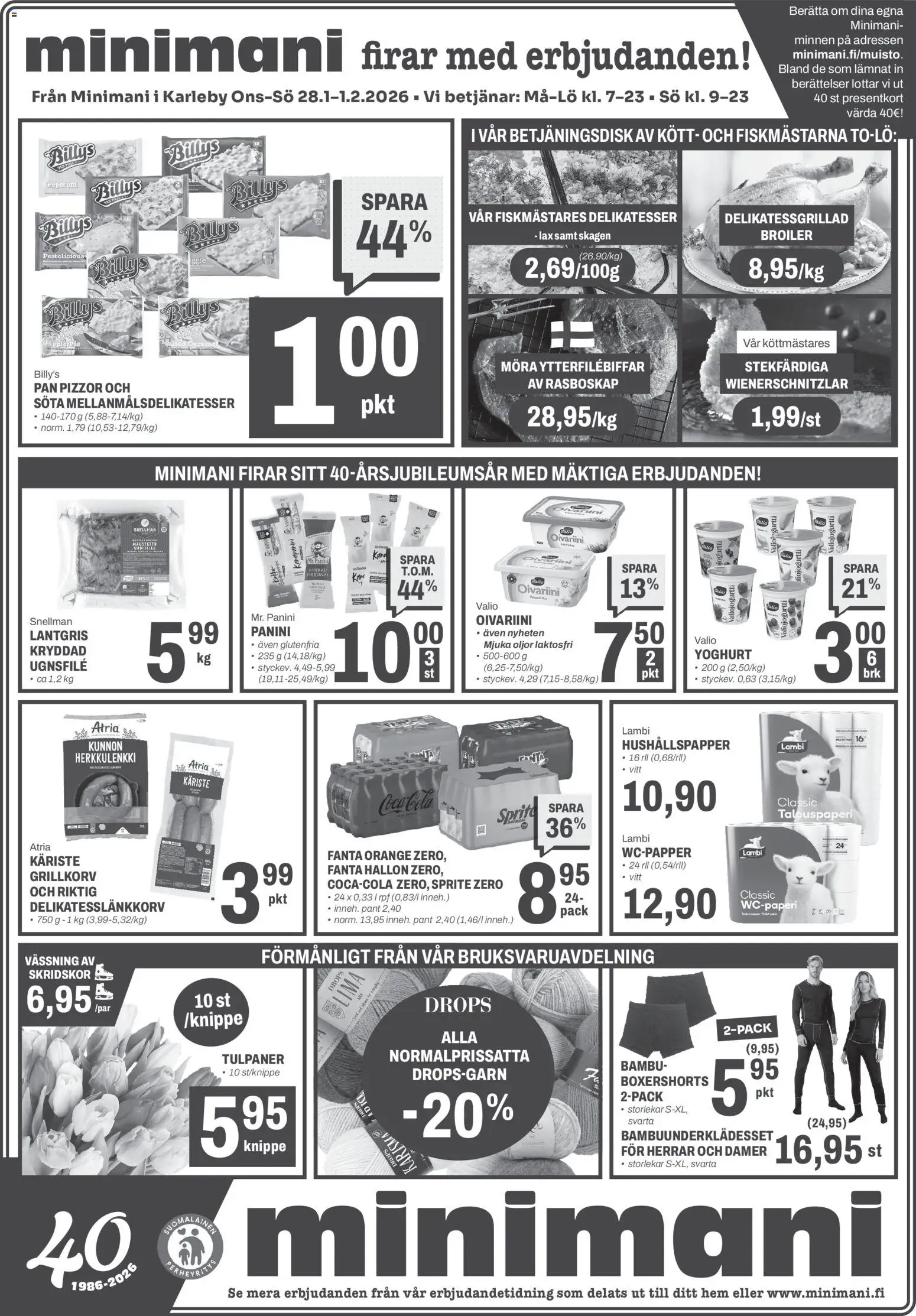 Minimani Tarjoukset - Kokkola – voimassa 28.01.2026 alkaen | Sivu: 2