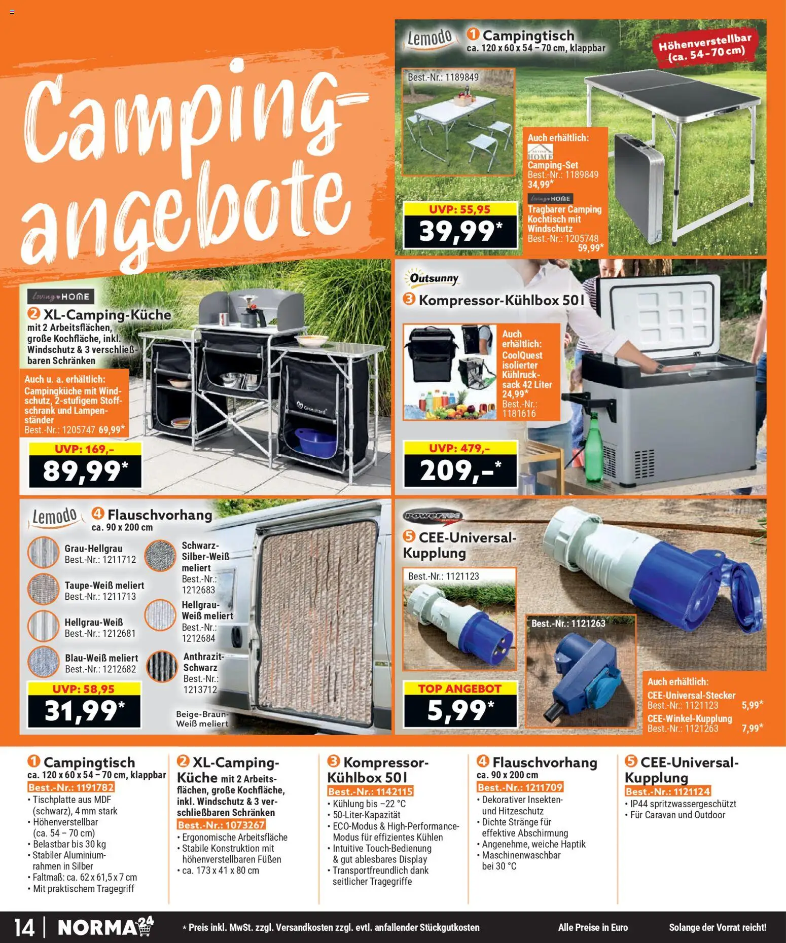 Norma Bestellmagazin April 2026 – gültig ab 01.04.2026 | Seite: 14 | Produkte: Top, Schrank, Küche