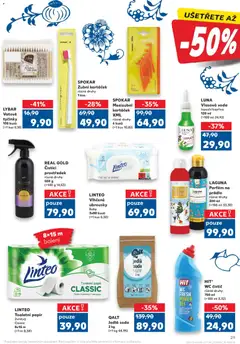 Náhled letáku HIT² WC čistič, různé druhy 750 ml od 05.11.2025 | Strana: 29