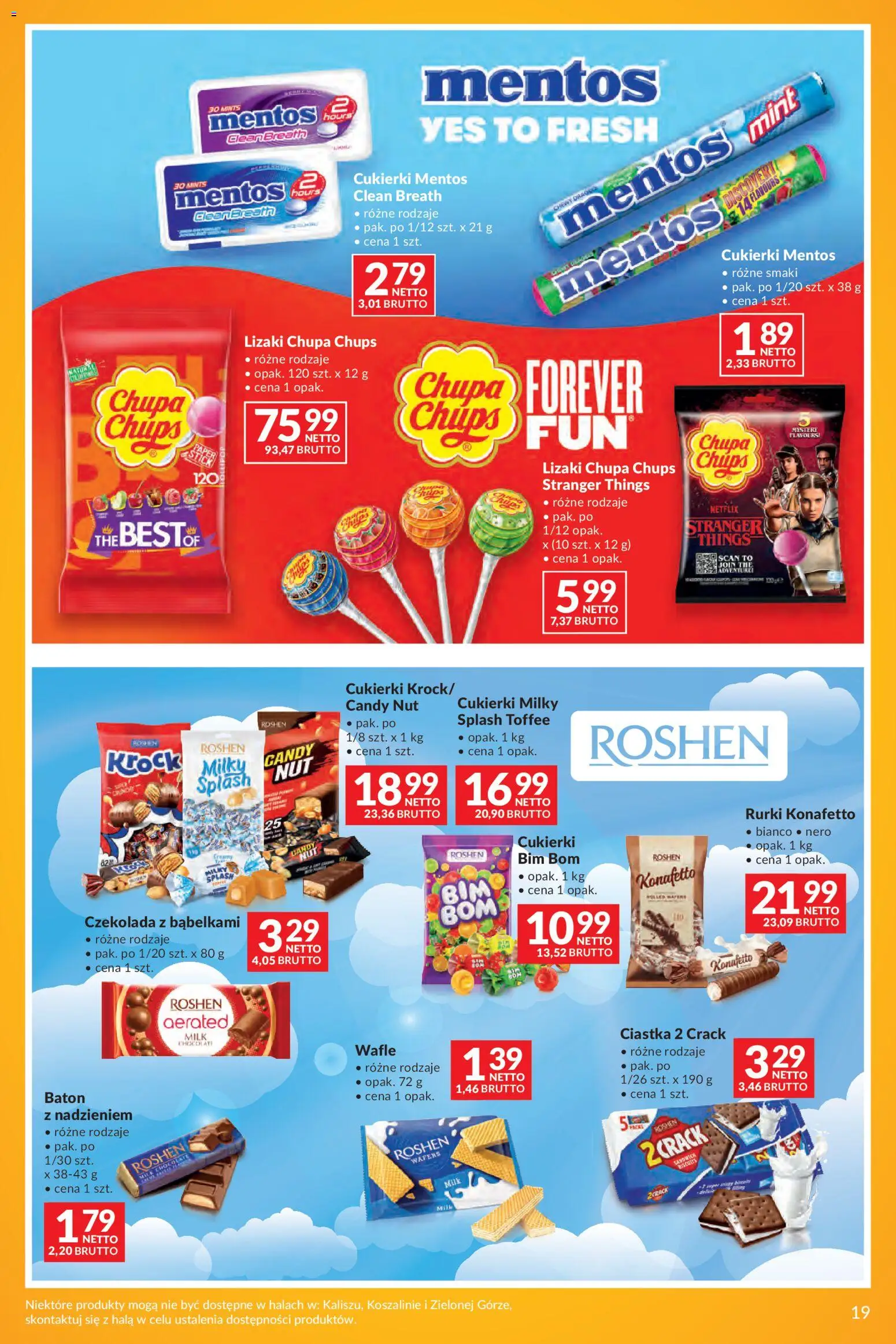 Makro gazetka - Markowe Inspiracje Maja od 28.04.2026 | Strona: 17 | Produkty: Lizaki, Czekolada, Cukierki, Lizaki chupa chups