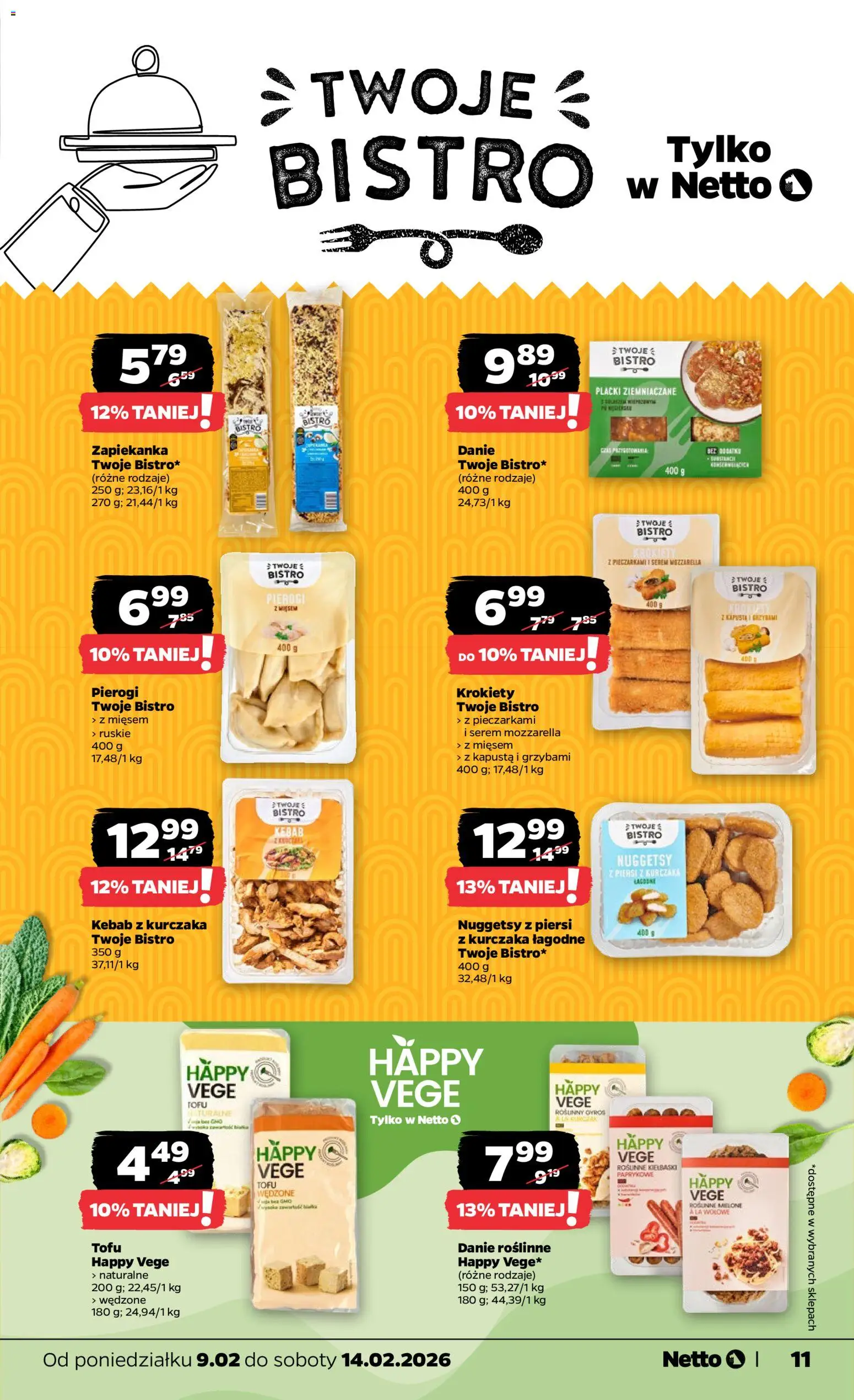 Netto gazetka - Spożywcza od 09.02.2026 | Strona: 11