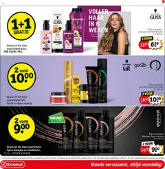Kruidvat - Folder week 43 - Voorbeeld van een folder van Kruidvat, geldig van 21.10.2025 | Pagina: 21 | Producten: Kan, Shampoo, Conditioner, Haarspray
