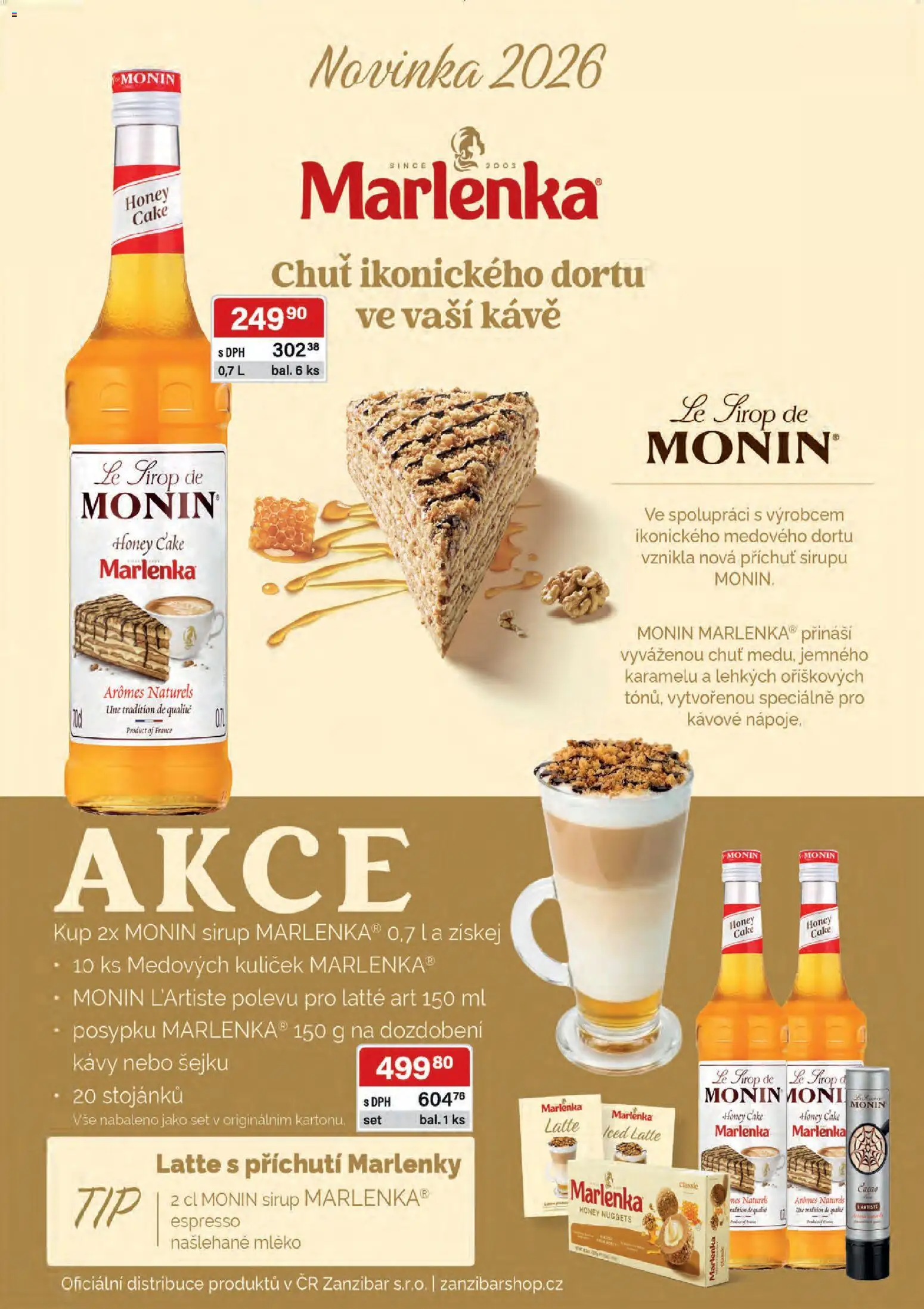 Astur & Qanto leták - Velkoobchod 05/2026 od 01.05.2026 | Strana: 37 | Produkty: Mléko, Monin sirup, Sirup, Marlenka