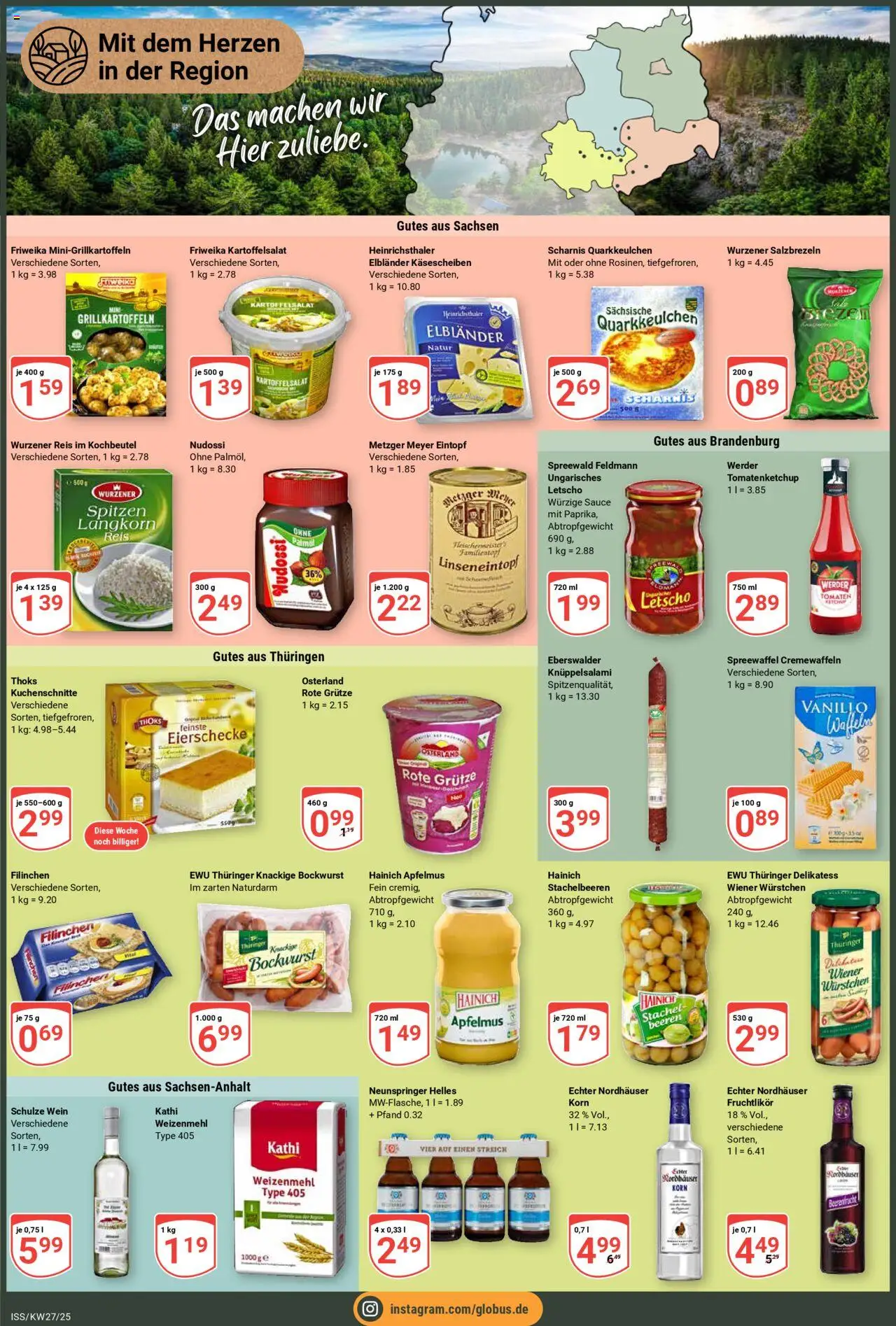 Globus Prospekt 	 - gültig ab dem 30.06.2025 | Seite: 2 | Produkte: Tomaten, Apple, Waffeln, Reis